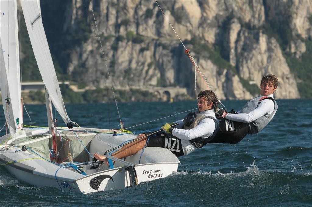 Francisco Lardies and Finn Drummond (NZL 52550) - International 420 Class World Championship © Gianni Tomazzoni